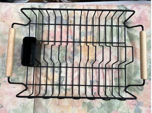 Buy & Sell East London Cann Hall - East London - Photos for Black metal dish rack with wooden handles