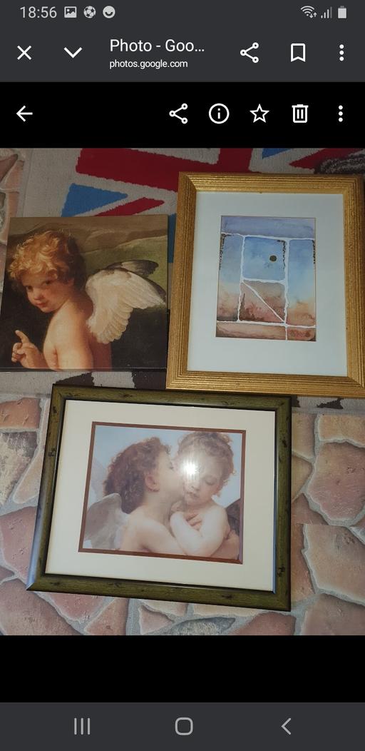 Buy & Sell West Midlands Dudley - Photos for 3 Framed Pictures, Cherubs , VGC, Never Used,