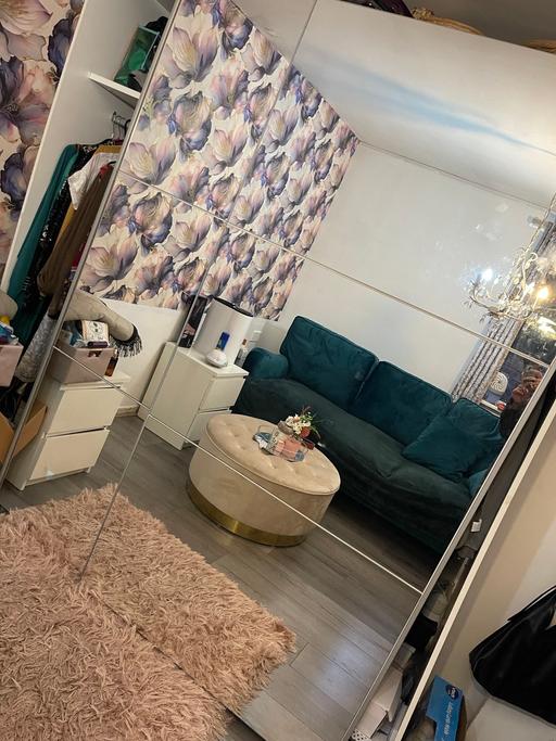 Buy & Sell West Midlands Birmingham - Photos for Sliding double wardrobe mirrored free
