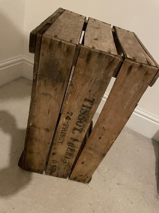 Buy & Sell Merseyside Saint Helens - Photos for Retro wooden storage crate vintage