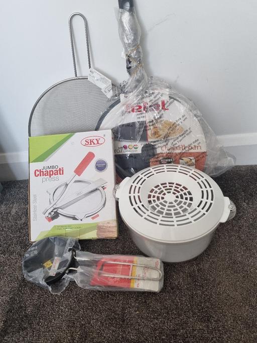Buy & Sell Leicestershire Leicester - Photos for Cooking Bundle Chapati pan &Press, Tadka Pan,