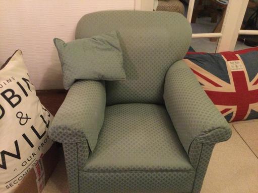 Buy & Sell Somerset Highbridge - Somerset - Photos for Antique Shell Back Re-Upholstered Armchair.