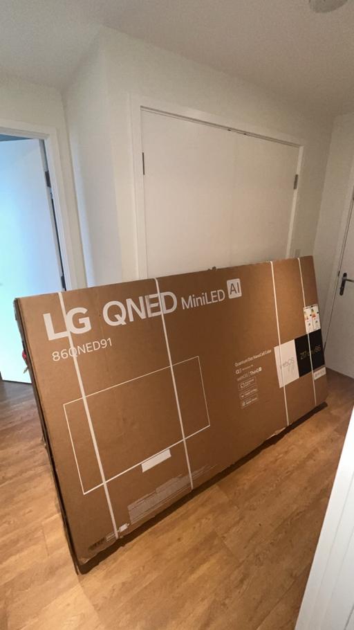 Buy & Sell North West London Old Oak Common - North West London - Photos for 86 INCH LG QNED91 MiniLED AI 4K SMART TV 2024