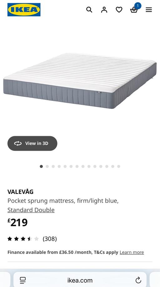 Buy & Sell East London East India - East London - Photos for Ikea double mattress
