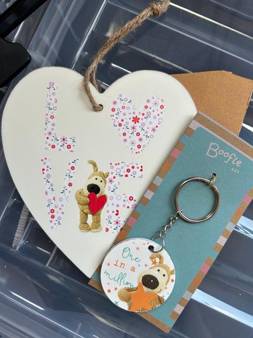 Buy & Sell Shropshire Albrighton - Shropshire - Photos for Boofle wooden plaque & keyring