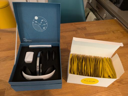 Buy & Sell East London Leamouth - East London - Photos for Like New Flow Neuroscience Headset + 29 Pads