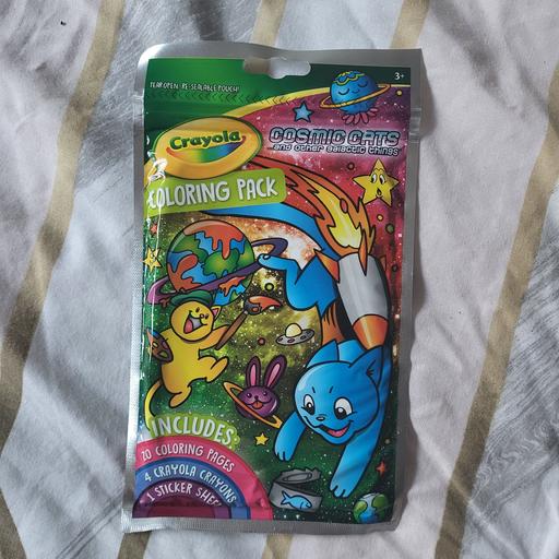 Buy & Sell Crumpsall Manchester - Photos for new Crayola Cosmic Cats Colouring Pack