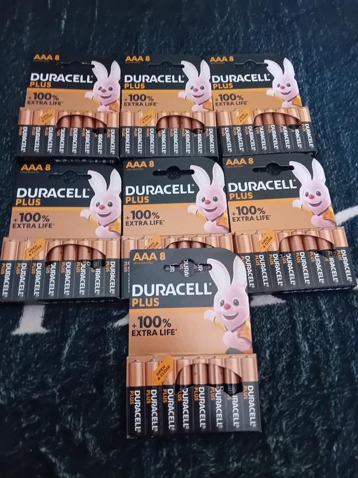 Buy & Sell West Midlands Sandwell - Photos for 56 AAA duracell batteries long expiry