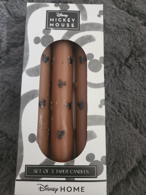 Buy & Sell West Yorkshire Wakefield - Photos for set of 3 mickey mouse taper candleticks