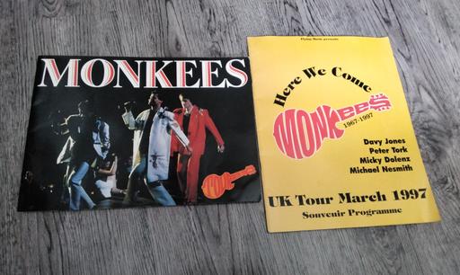 Buy & Sell West Midlands Birmingham - Photos for 2 the monkeys tour programmes Davy jones