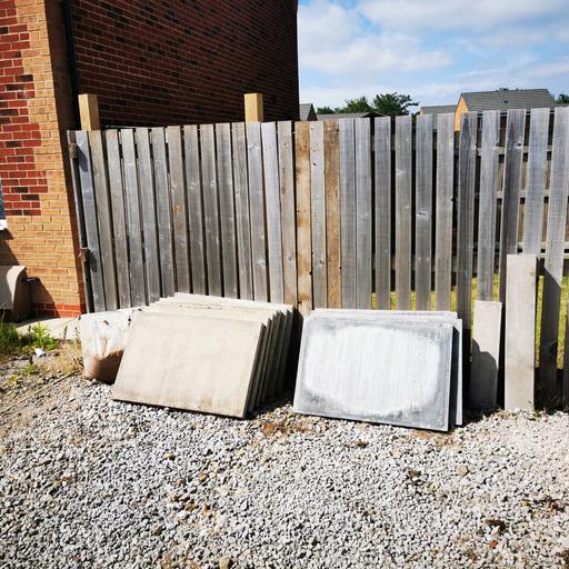 Buy & Sell Greater Manchester Rochdale - Photos for 13 x 600mm by 900mm concrete paving slabs