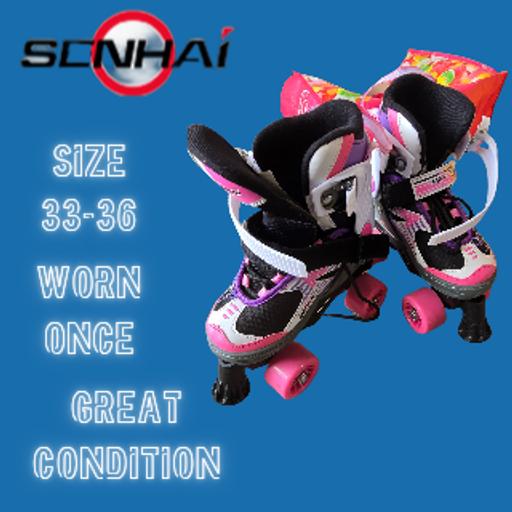 Buy & Sell Derbyshire South Derbyshire - Photos for SENHA Adjustable Roller Skates–Size EU 33–36
