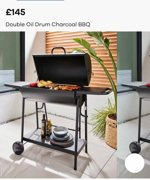 Buy & Sell Lancashire Preston - Photos for Double oil drum barbecue