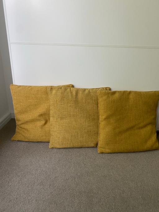 Buy & Sell West London Bedford Park - West London - Photos for 3 yellow cushions