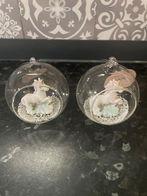 Buy & Sell West Midlands Birmingham - Photos for Unicorn decoration x2