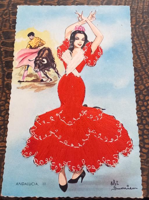 Buy & Sell Merseyside Saint Helens - Photos for Beautiful silk embroidered postcard