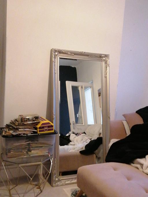 Buy & Sell West Midlands Sandwell - Photos for 5ft silver ornate mirror free standing