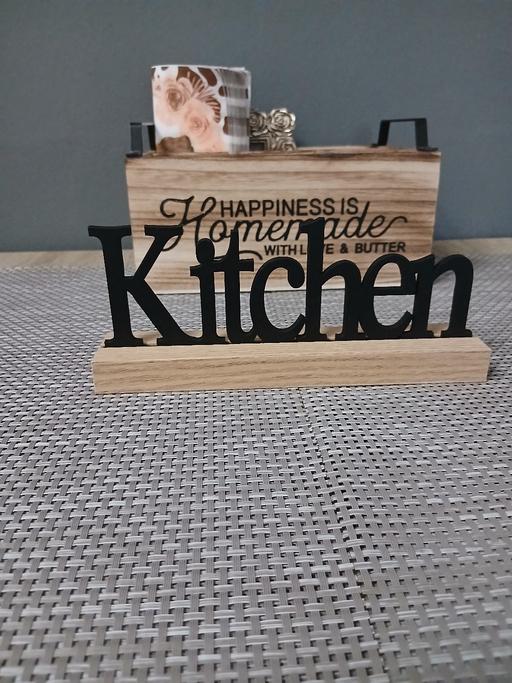 Buy & Sell Greater Manchester Bury - Photos for Kitchen Plaque New