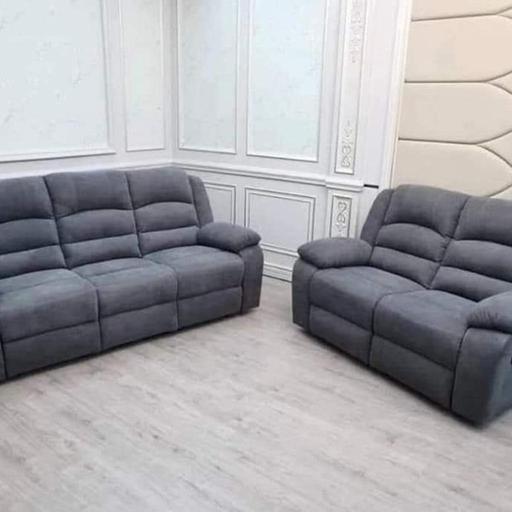 Buy & Sell West Midlands Birmingham - Photos for High Quality Grey Fabric Recliners