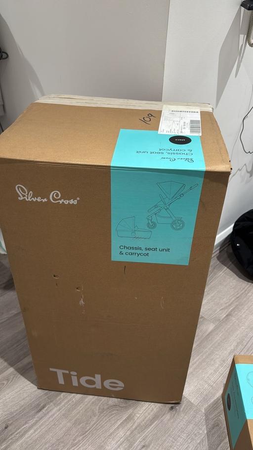 Buy & Sell South West London Mortlake - South West London - Photos for Unboxed Silver Cross Tide Pram
