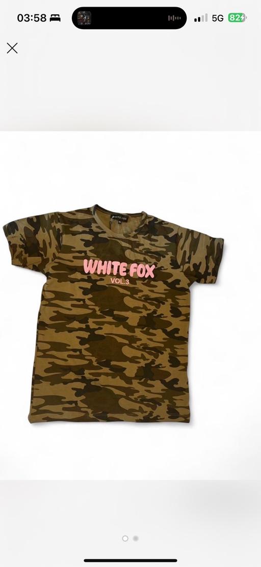 Buy & Sell West Green North London - Photos for White Fox camo tee