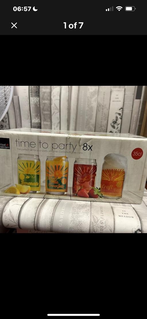 Buy & Sell North Northamptonshire Wellingborough - North Northamptonshire - Photos for Boxed set of 8 x glasses New