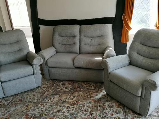 Buy & Sell Worcestershire Wyre Forest - Photos for Grey 3 piece suite g plan good condition