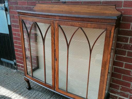 Buy & Sell Worcestershire Wyre Forest - Photos for Vintage large glass cabinet