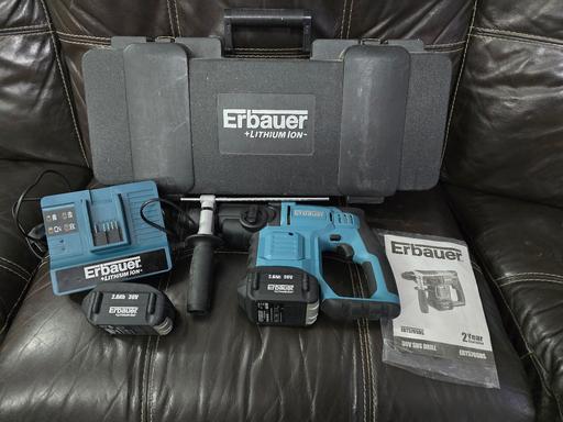 Buy & Sell Lincolnshire North Lincolnshire - Photos for Erbauer 36v sds drill