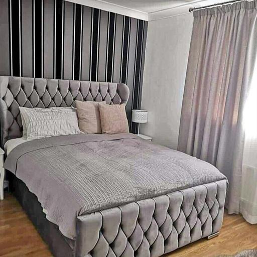 Buy & Sell West Midlands Birmingham - Photos for SALE! Oxford Wing Back Bed