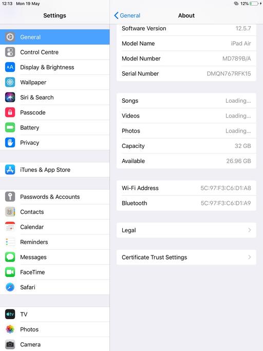 Buy & Sell West Midlands Sandwell - Photos for iPad Air - collect today!!