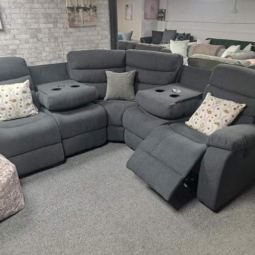 Buy & Sell West Midlands Birmingham - Photos for Sorrento Corner Recliner Dark Grey