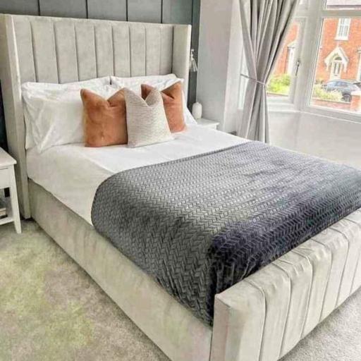 Buy & Sell West Midlands Birmingham - Photos for Panel Winged Back Beds&Mattresses All Sizes