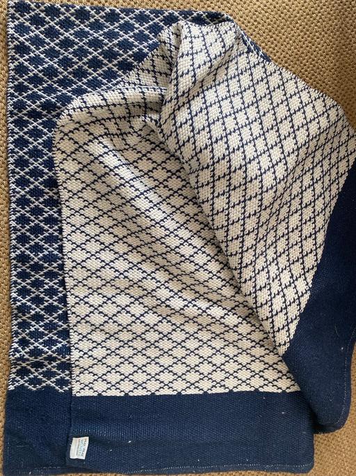 Buy & Sell South West London Richmond upon Thames - Photos for Blue rug with Berbere patterns
