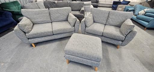 Buy & Sell West Midlands Wolverhampton - Photos for Next Wilson 3 Seater + 2 Seater + Footstool