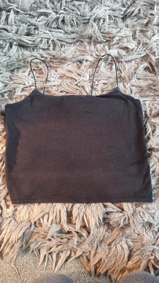 Buy & Sell Clayton West Kirklees - Photos for Black Primark Vest Top - Size 10-12