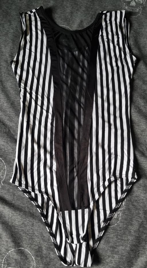 Buy & Sell Clayton West Kirklees - Photos for Black and White Evita Bodysuit - Size 12