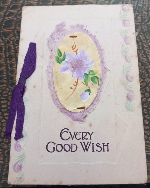Buy & Sell Merseyside Saint Helens - Photos for Antique handpainted Victorian birthday card
