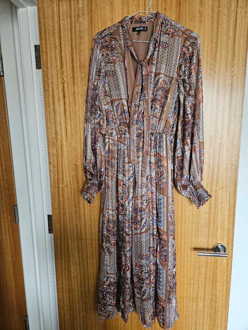 Buy & Sell West Midlands Birmingham - Photos for Long sleeved paisley MissG midi dress UK12