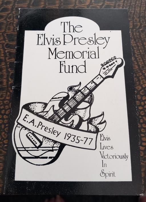 Buy & Sell Merseyside Saint Helens - Photos for the elvis Presley memorial fund pamphlet
