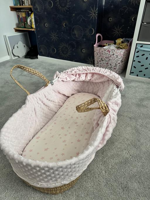 Buy & Sell West Midlands Birmingham - Photos for Moses basket with stand