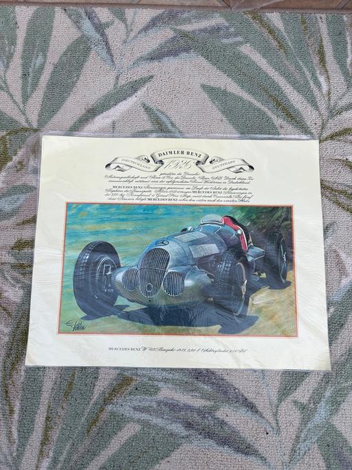 Buy & Sell East Malling Tonbridge and Malling - Photos for 1926 Daimler Benz print