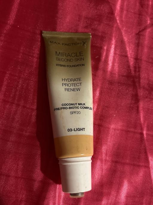 Buy & Sell Gloucestershire South Gloucestershire - Photos for Maxfactor miracle second skin foundation