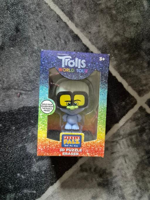Buy & Sell Crumpsall Manchester - Photos for new Trolls 3D Puzzle Eraser