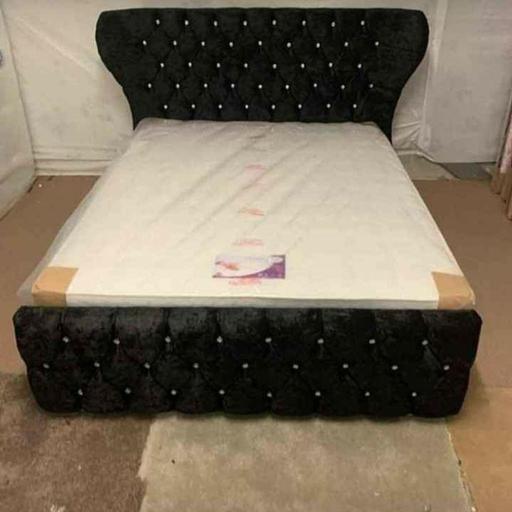 Buy & Sell West Midlands Birmingham - Photos for Best Prices ! Oxford Wing Back Beds