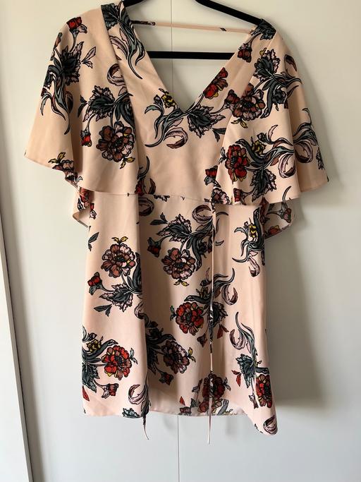 Buy & Sell Whiston Rotherham - Photos for River Island peach floral dress UK12