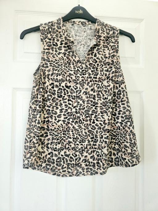 Buy & Sell South Yorkshire Doncaster - Photos for Peacocks animal pattern top, size 12