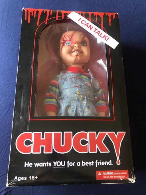 Buy & Sell West Midlands Sandwell - Photos for Chucky sneering scar face doll ex condition