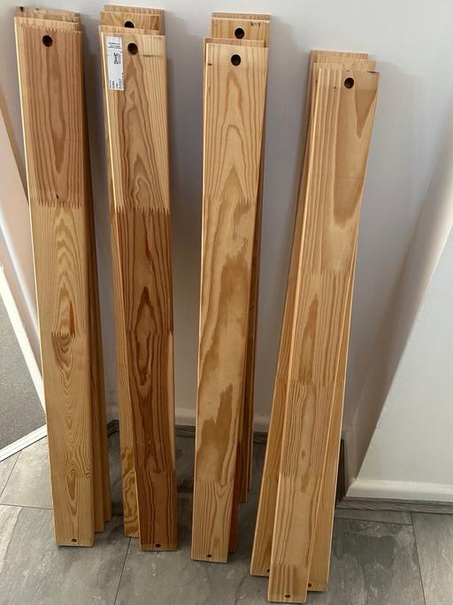 Buy & Sell West Midlands Dudley - Photos for IKEA Kura bed solid pine slats