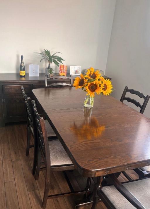 Buy & Sell Cheshire West and Chester Frodsham - Cheshire West and Chester - Photos for Table and chairs 8 seater set